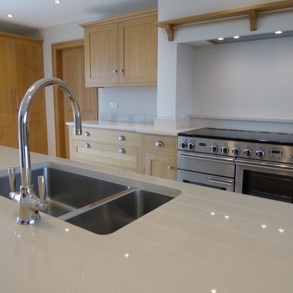 Spacious Family Kitchen in Quarter-Sawn Oak